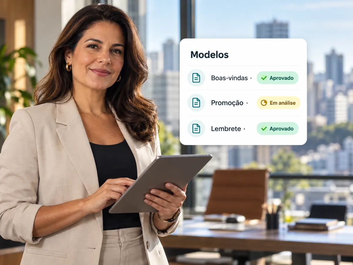 Empresa enviando modelos aprovados pela API oficial